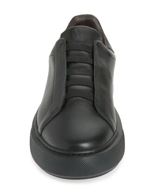 Bruno Magli Black Lisbon Slip-On Sneaker for men
