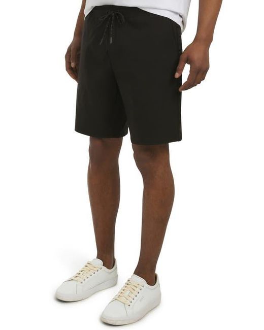 DKNY Black Riker Tech Shorts for men