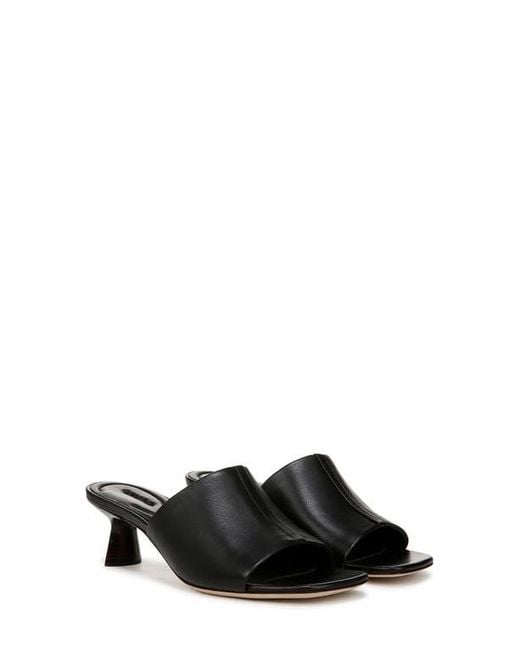 Vince Black Palmar Slide Sandal