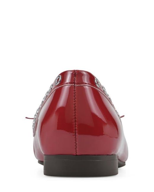 White Mountain Red Bodhi Ballet Flat