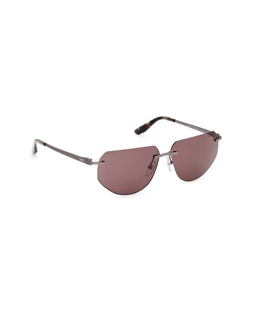 BMW Purple 59Mm Sunglasses for men