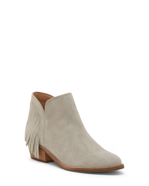 Lucky brand fringe booties sale