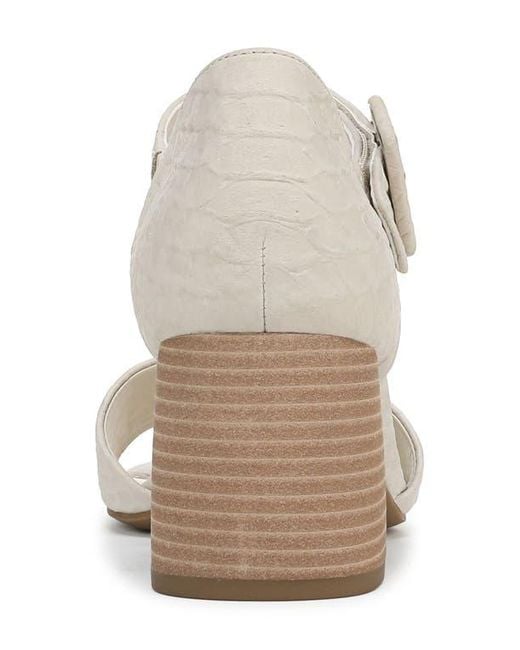 Vionic White Chardonnay Block Heel Sandal