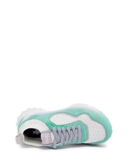 P448 Green Lightning Platform Sneaker for men