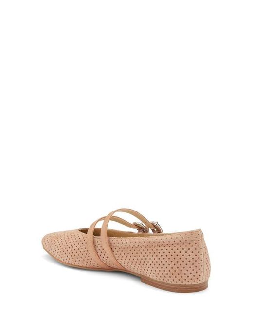 Dolce Vita Natural Alenia Perforated Mary Jane Flat
