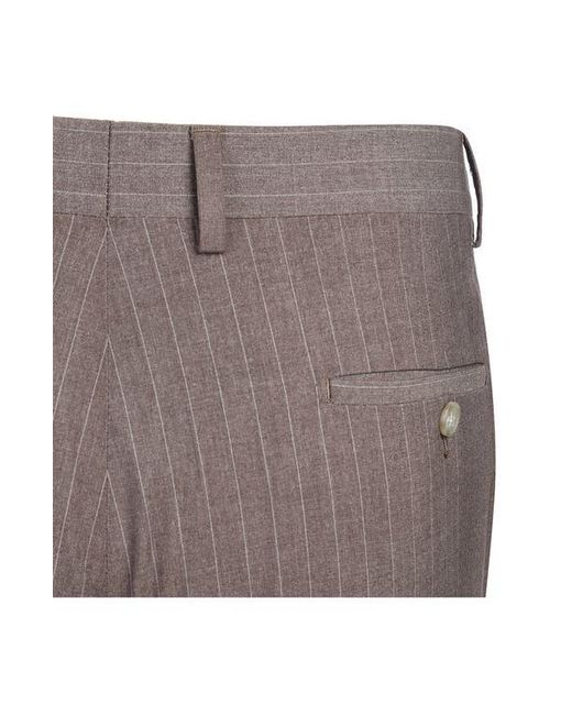English Laundry Gray Two-Button Flat Front Suit for men
