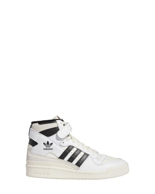 adidas Forum 84 Hitop Basketball Shoe in White for Men Lyst