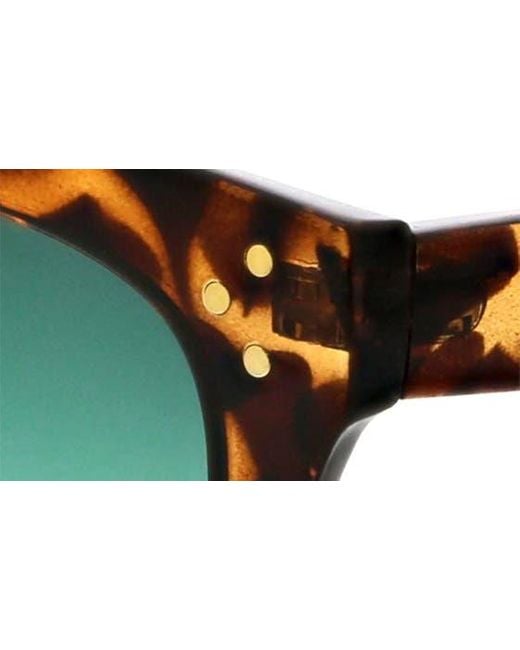 BCBGMAXAZRIA Green 50mm Oversize Peaked Square Sunglasses