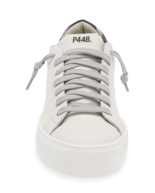 P448 White S24 Thea Sneaker
