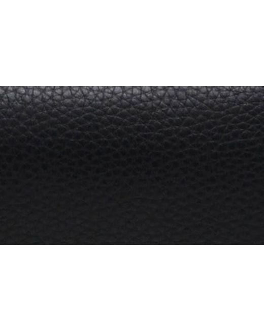 thacker Black Alexa Leather Crossbody Bag