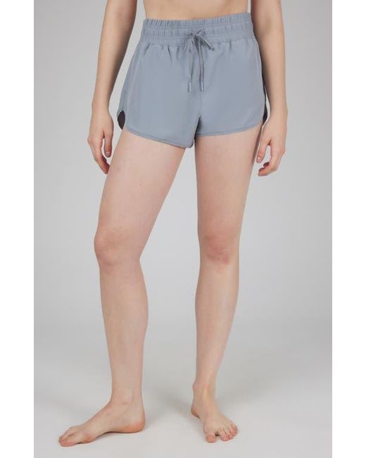 90 Degrees Blue Running Shorts