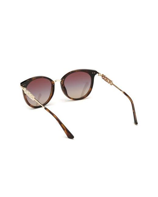 Guess Brown Round Sunglasses for men