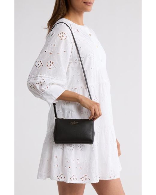 Kate Spade Black Leila Mini Crossbody Bag