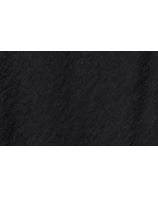 Nordstrom Rack Black Lace Trim Satin Midi Skirt