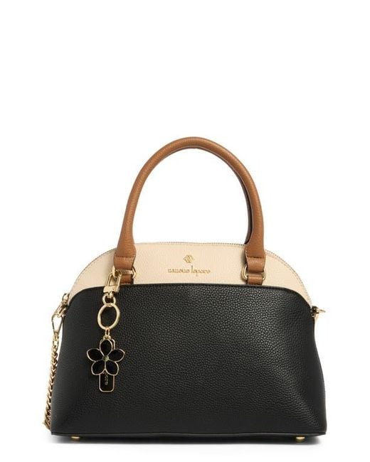 Nanette Lepore Black Daniela Dome Satchel