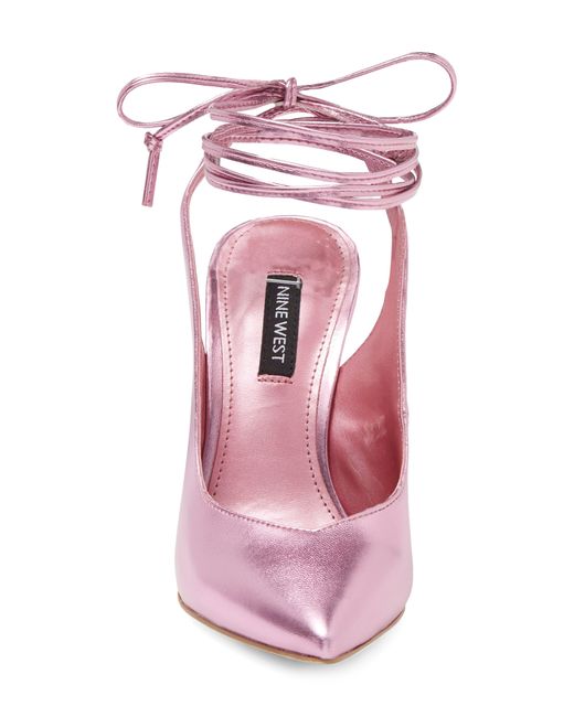 Nine west light pink pumps 2025