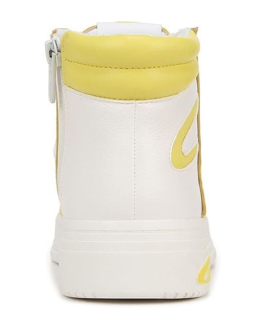Circus by Sam Edelman Yellow Irving High Top Platform Sneaker