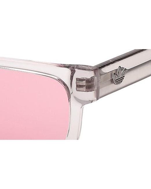 Adidas Pink Rectangular Sunglasses for men