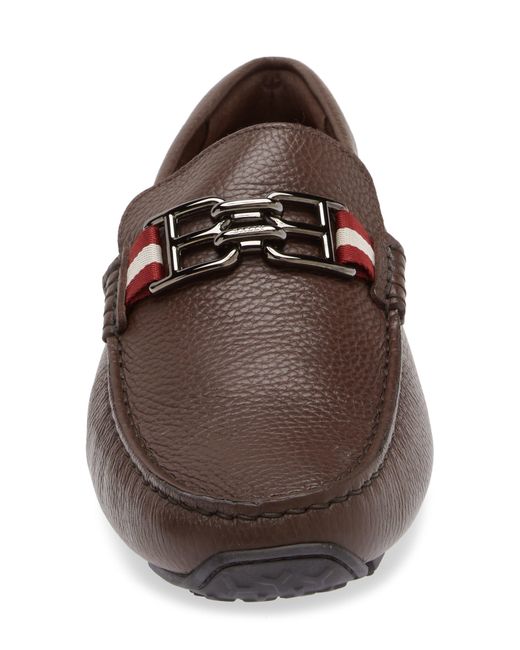 Bally Brown Parsal Driving Loafer for men