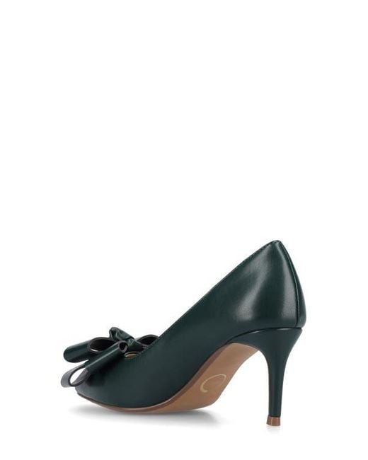 Journee Collection Blue Crystol Pump