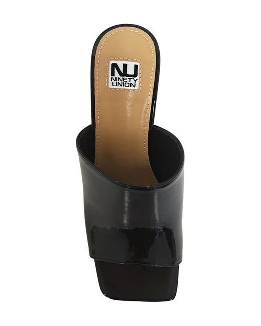 Ninety Union Black Florence Square Toe Mule