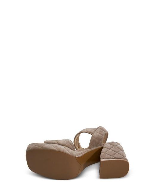 Vaneli Brown Moppet Platform Sandal
