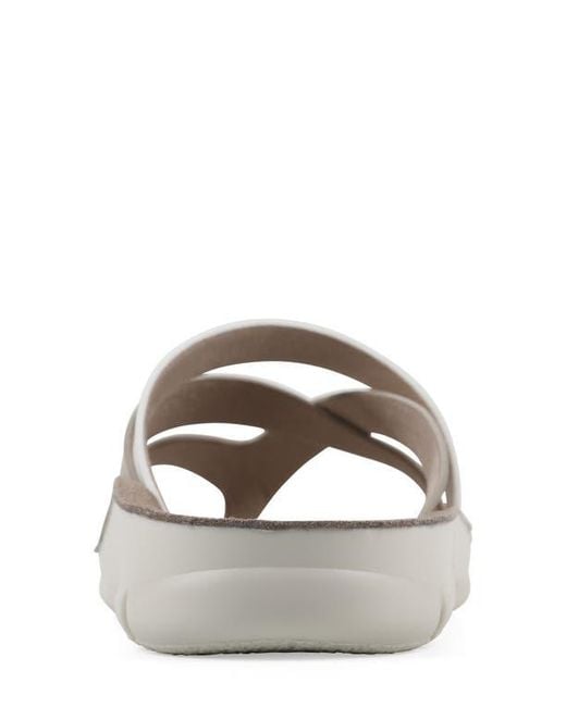 White Mountain Multicolor Bertina Sandal