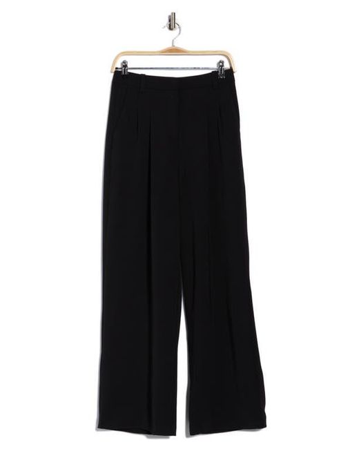 French Connection Black Harry Pleated Pants