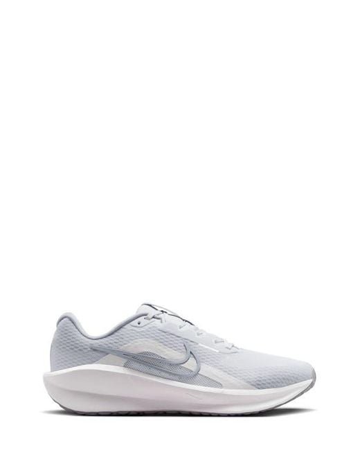 Nike White Downshifter 13 Running Shoe for men