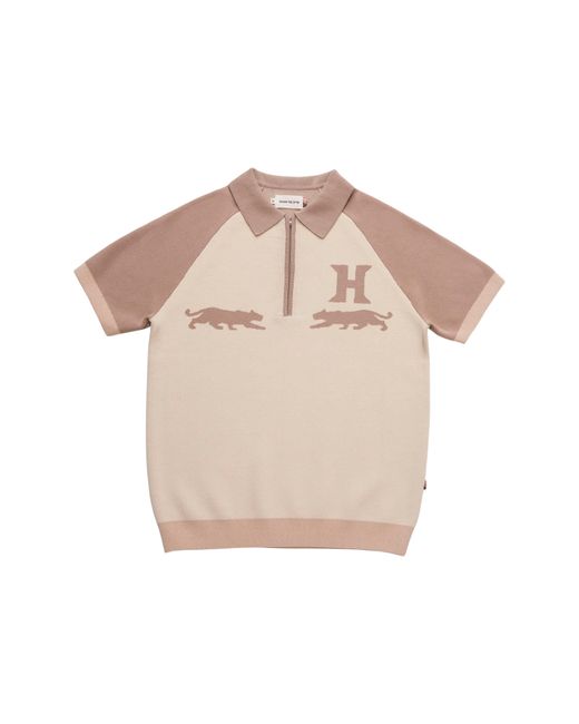 Honor The Gift Natural Rosecrans Knit Polo for men