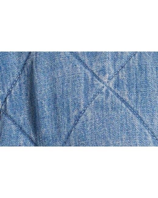Rails Blue Ency Quilted Denim Jacket