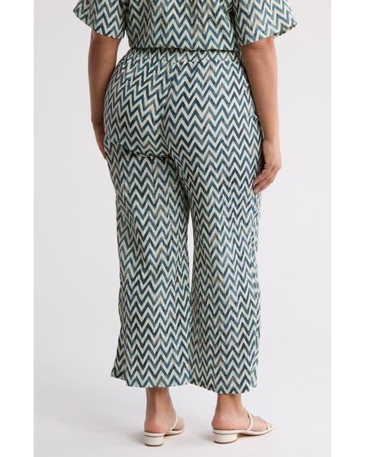 DR2 by Daniel Rainn Blue Smocked Pull-On Pants