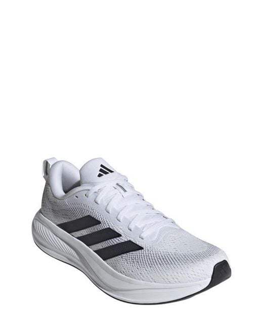 Adidas White Response Pace Running Shoe for men