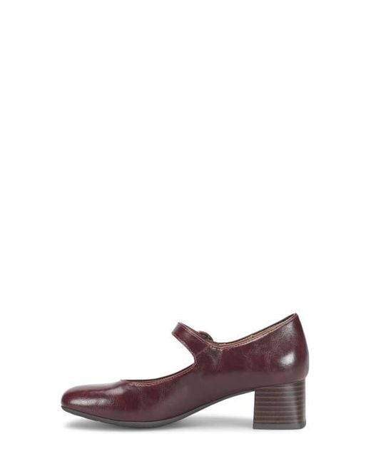EuroSoft Brown Paulette Mary Jane Pump