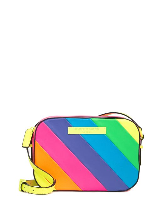 Kurt Geiger Brixton Rainbow Camera Bag | Lyst