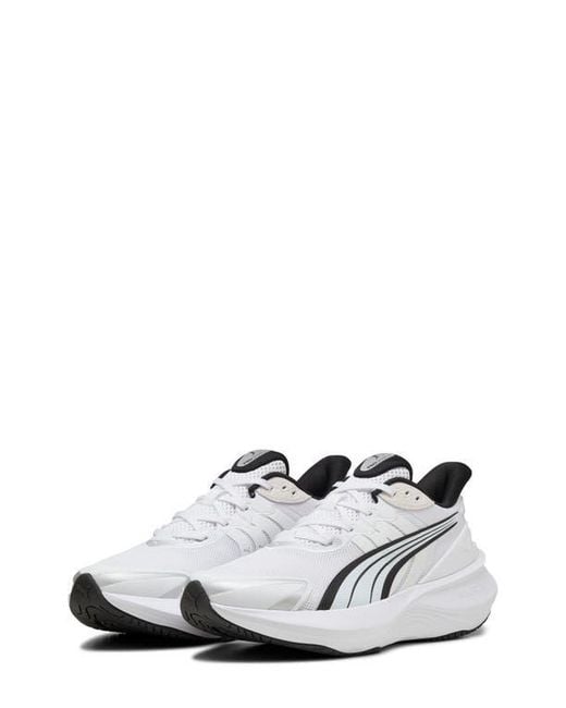 PUMA White Pulse Pro Running Shoe for men
