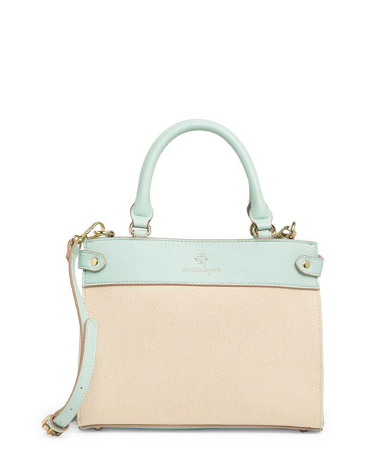 Nanette Lepore Blue Erika Convertible Top Handle Bag