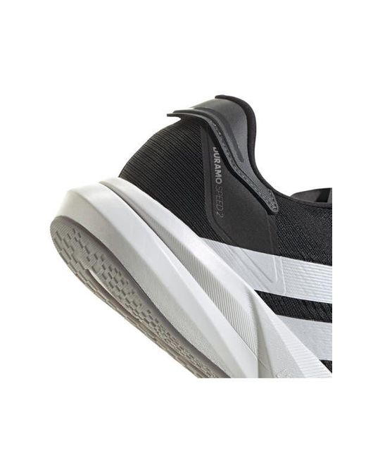 Adidas Black Duramo Speed Running Shoe for men