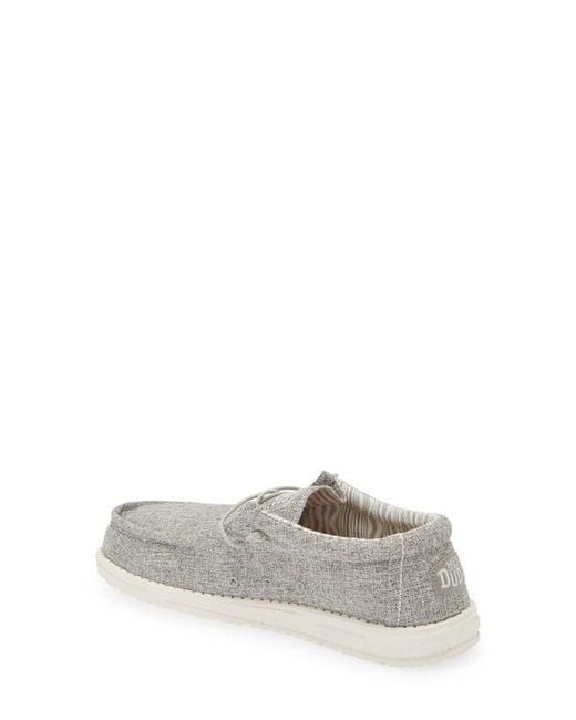 HeyDude Gray Wally Slip-On for men