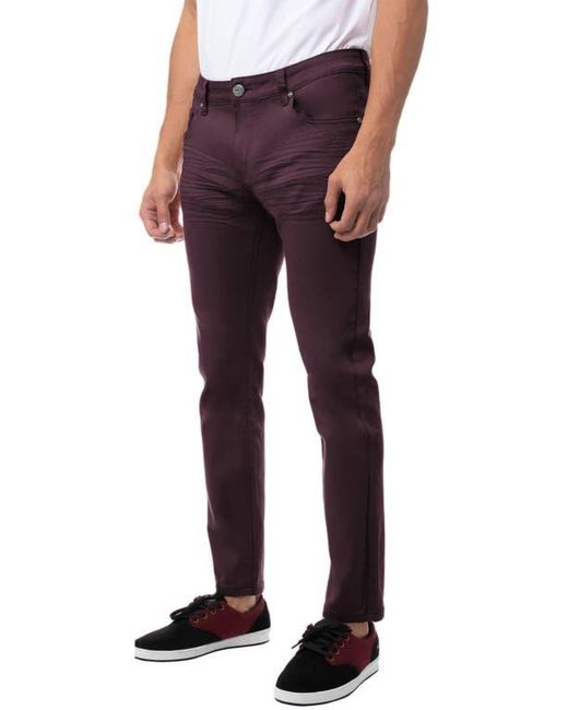 Xray Jeans Purple Skinny Fit Twill Jeans for men
