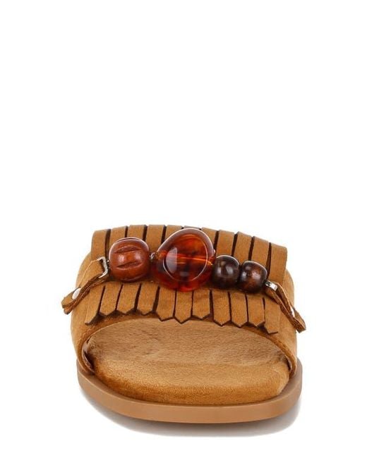 London Rag Slides LONDON RAG Dinasa Slide Sandal in Brown | Lyst