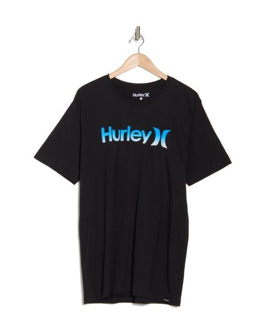 Hurley Black One & Only Gradient T-Shirt for men