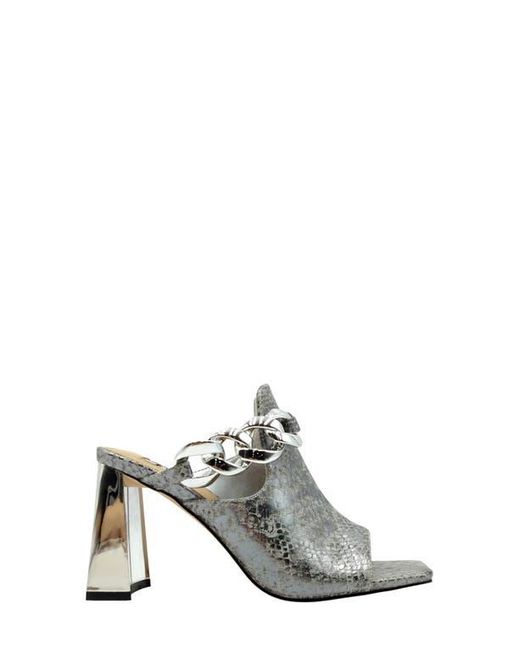 Ninety Union Gray Ryder Open Toe Pump