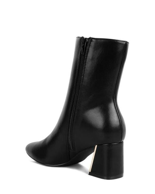 LONDON RAG Black Karia Bootie