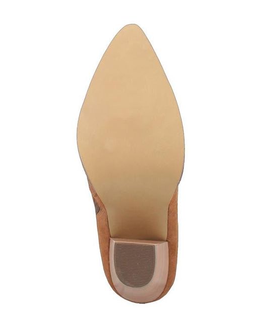 Dingo Brown Fringe Zip-Up Western Boot