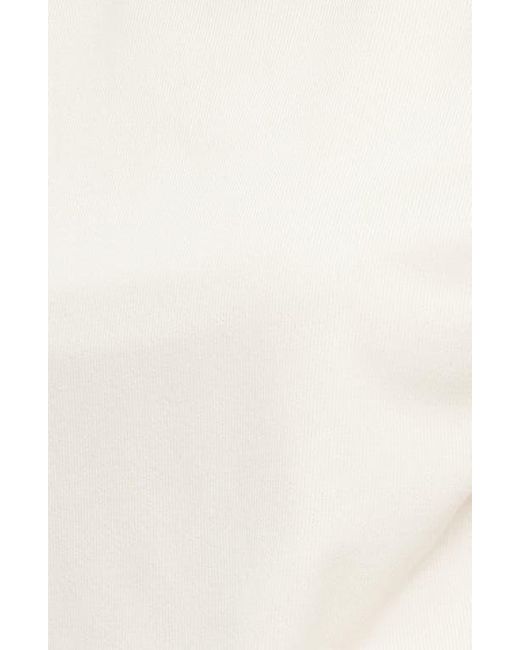 Lioness White Field Of Dreams Bubble Hem Crop Top