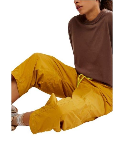 Free People Yellow The Wild Hiking Pants