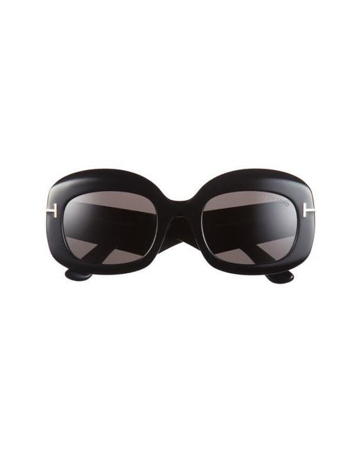 Tom Ford 53Mm Square Sunglasses in Black | Lyst display picture 3