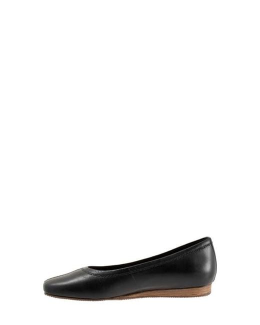 Softwalk® Black Vera Cruz Flat