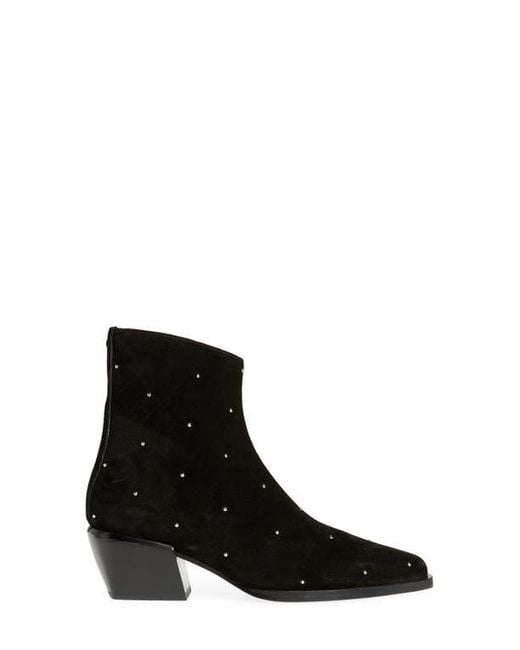 Rag & Bone Black Joni Block Heel Bootie